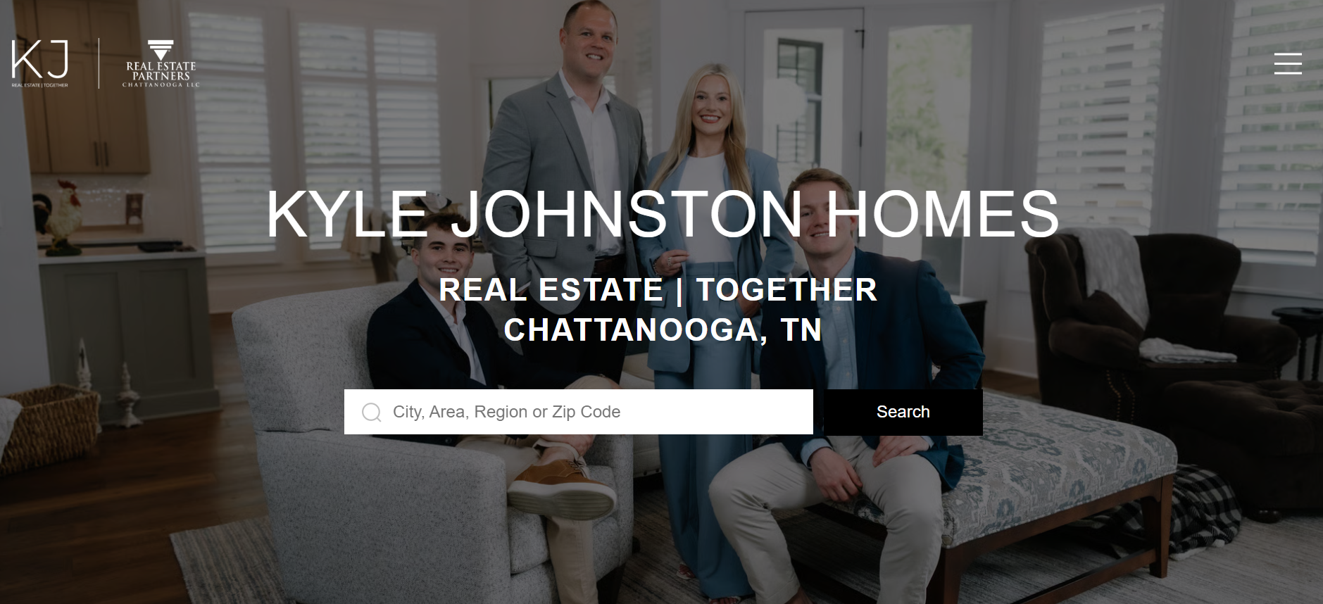 KJ Real Estate website built by Premier Positions